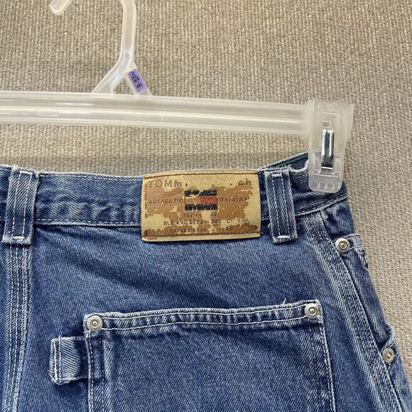 Vintage Tommy Hilfiger Carpenter Jeans Women's 18 28x26 Straight Leg - Picture 10 of 15